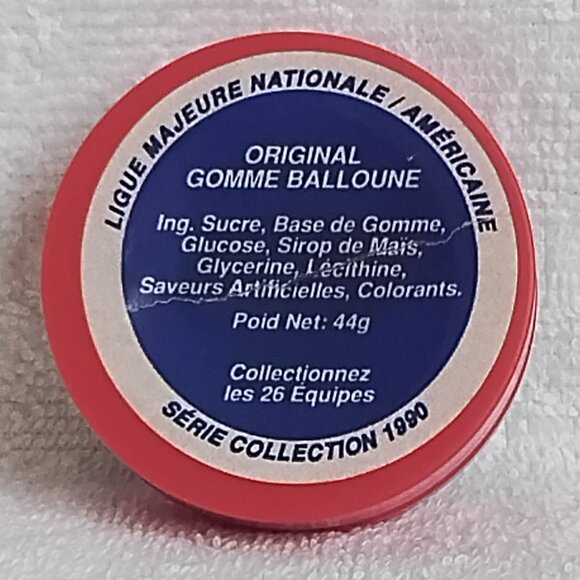 1990 Toronto Blue Jays American League Collector Series Puck of Gum!! - Picture 5 of 5